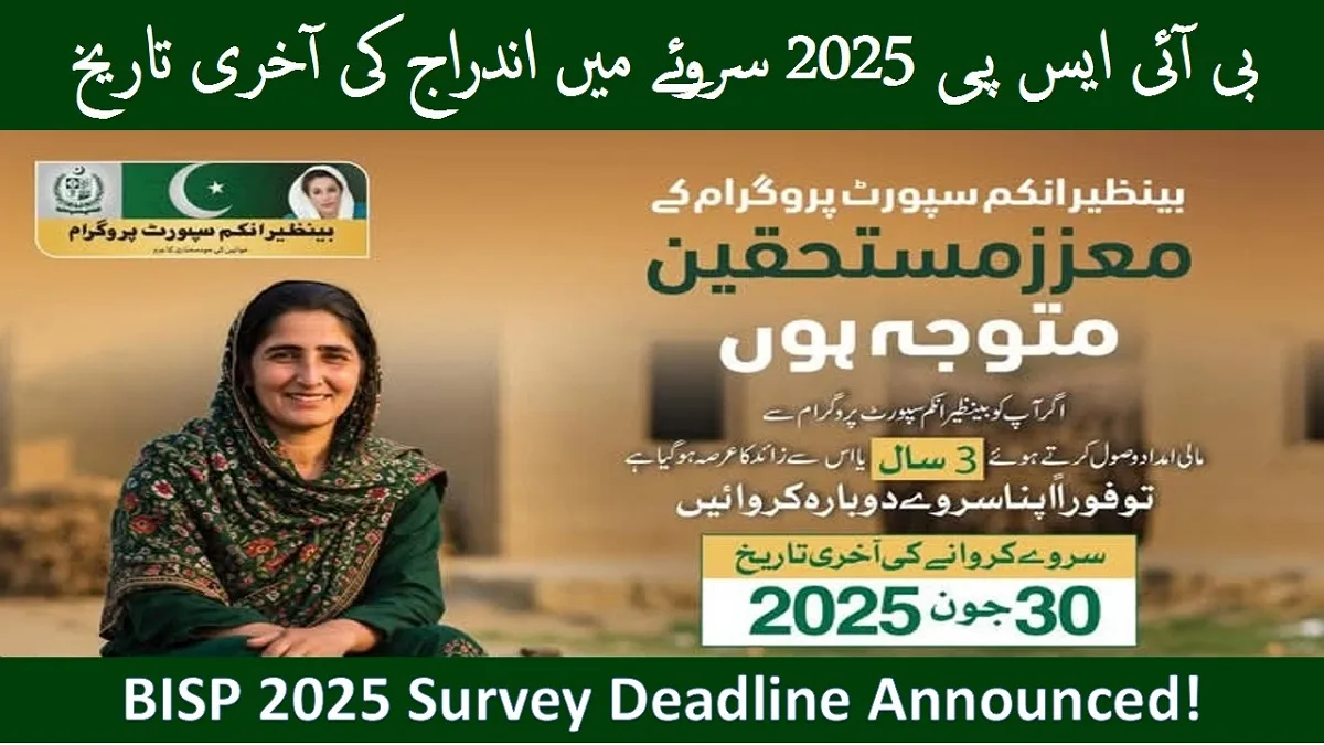 BISP 2025 Survey Deadline